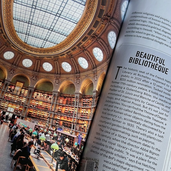 National Geographic 2024 HIDDEN PARIS excellent coffee table book/magazine. - Picture 6 of 6